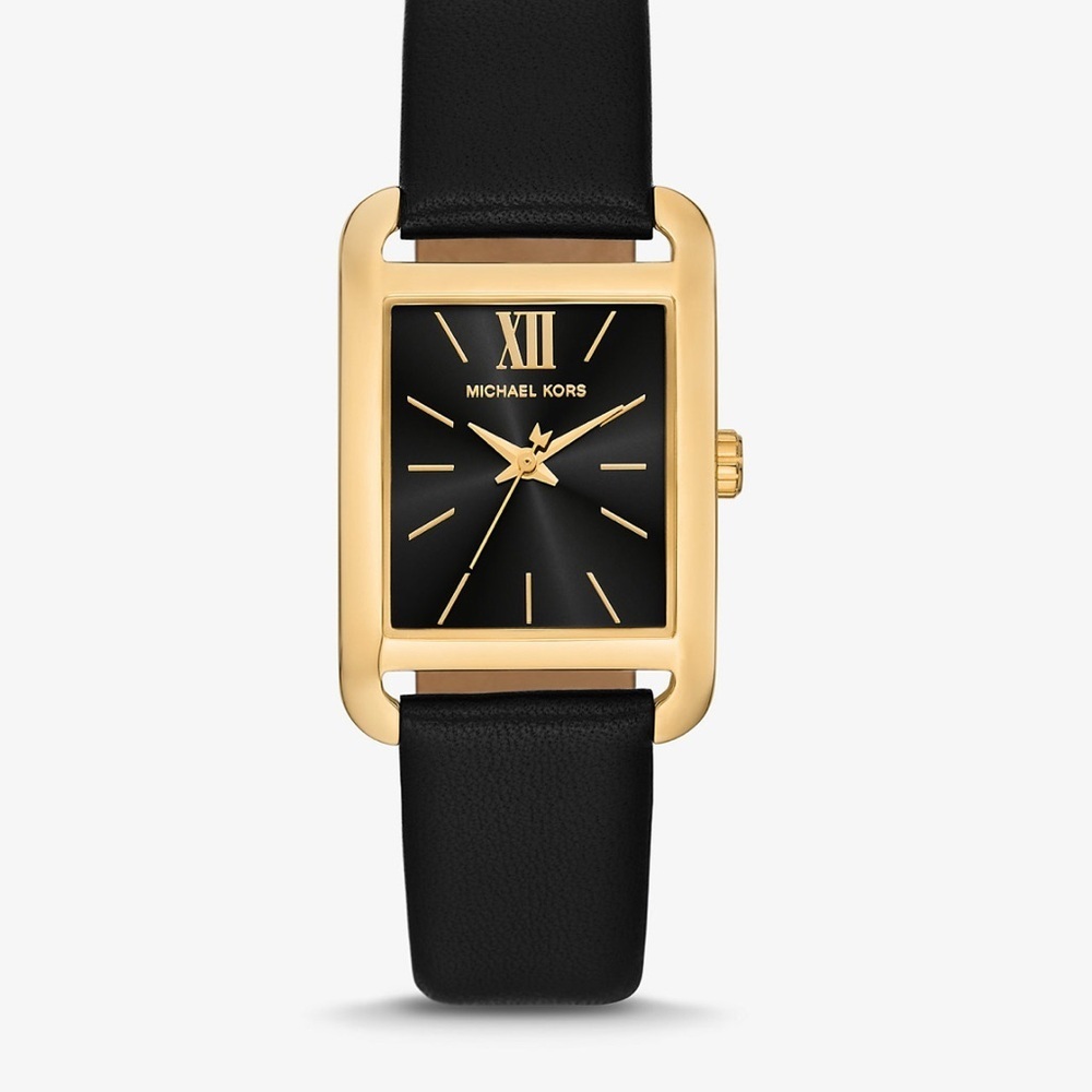 Brand New authentic & Sealed Michael Kors Leather Watch with tag on and box !
